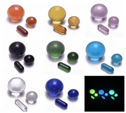 Acessórios para fumar Quartz Terp Slurper Carb Cap Insert Pearl com Hookah 12mm20mm Ball 615mm Pilar para Banger4483210