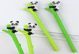 소설 Koala Panda Monkey Climb Up Tree Bamboo Gel Pen Black 잉크 05mm 크리에이티브 패션 문구 WJ0304477704