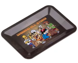 Rolling Tray Dabbing All Stars Tabletts SmallLarge Size 18cm125cm13cm 27cm175cm23cm Metal Tobacco Brass Plate Herb Handrolle4603692
