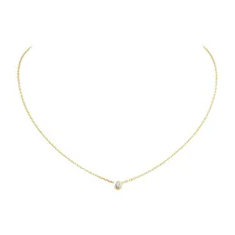 Designer smycken diamants legers hänge halsband diamant d'amour kärlek halsband för kvinnor flickor collier bijoux femme varumärke j323v