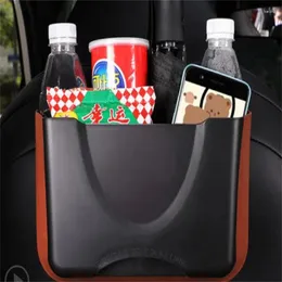 Interior Accessories 2024 June Creative Car Trash CanFoldable Hanging Storage Bucket Multifunctional Umbrella Artifact