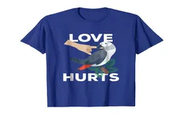 Love Burts African Gray Parrot Biting Funny Gift Tshirt0121258095