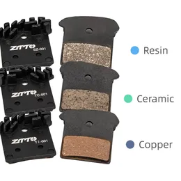 ZTTO Cooling Bicycle Disc Brake Pad Heat Dissipation Ice Tech Resin MTB Bike Hydraulic Oil Caliper Pads SLX Deore XT XTR M8000 240228