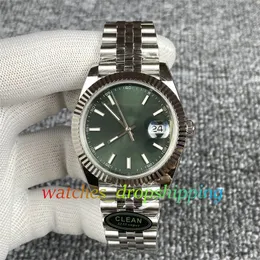 CLEANF Mens Watch 41mm CF Automatic Cal 3235 Movement Fluted Bezel Jubilee 904L Steel Bracelet 126334 Waterproof Clean Factory ETA Super Edition Wristwatch