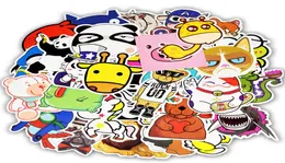 50 PCS Waterproof Cute Animal Stickers Toys for Kids to DIY Home Decoration Tablets Snowboard Car Skateboard Party Decor Gifts for8738550