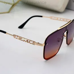 Designer-Vesace-Sonnenbrillen, neue Head-Metall-Sonnenbrillen mit großem Rahmen, modische Vollrahmen-Sonnenbrillen für Herren und Damen