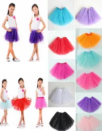 Neonato TUTU Gonne Moda Filato netto Paillettes stelle neonate Gonna principessa Costume di Halloween 11 colori gonna di pizzo per bambini GGA1415950