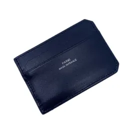 Black Genuine Leather Credit Card Holder Business Men High Quality Slim Bank Card Case 2023 New Arrivals Fashion ID Card Purse Dro303u