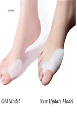 실리콘 젤 발 처리 손가락 발가락 분리기 jumm valgus protector bunion 조정자 hallux guard5994383