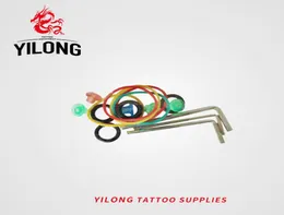 Yilong helhet 20 PCSSet Tattoo Machine Justerade tatueringstillbehör för tatuering Bodyart 2766674