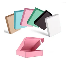 Gift Wrap 5/10 Pieces/DIY Color Packaging Carton Small Box DIY Jewelry Bag 15 Sizes Can Be Customized