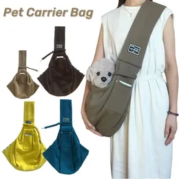Bolsa de ombro para cães e gatos, bolsa de ombro para viagem ao ar livre, conforto único, bolsa tote para gatinhos, cães e gatos, acessórios 240307