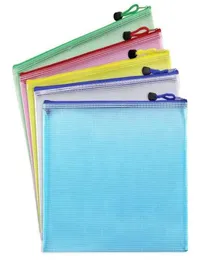 A3A4A5A6B4B5B6 Gitter transparente Dokumententasche PVC Briefpapierbeutel Ablageprodukte Tasche7325288