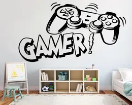 ملصقات الحائط PS4 Gamer Macal for Kids Room Decoration Video Game Sticker Room Room Pray7260065