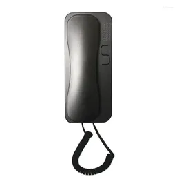 Dörrklockor Factory Outlet Black Door Intercom Electronic High Quality Adetition Building Doorbell