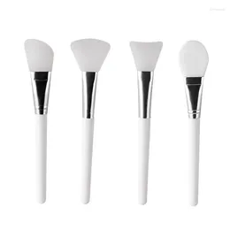 Pincéis de maquiagem 1 PCS Silicone Máscara de Lama Facial Escova Cabeça Macia Rosto Mulheres Cuidados de Beleza Ferramentas Aplicadoras Cosméticas