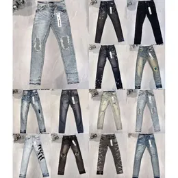 amirir jeans Designer for Mens Pants mens jeans Trends Distressed Black Ripped Biker Slim Fit Motorcycle Mans Stacked Men Baggy Jeans Hole