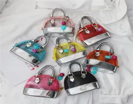 Boc Purses Kids Handbags Korean Fashion Baby Girls Mini Priness Purses Crossbodyかわいいゼリーショルダーバッグスナックコインバッグギフト4384554