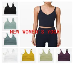 women Sports Bra Sexy Tank Top Tight Yoga Vest With Chest Pad No Buttery Soft Athletic Fitness Clothe Custom Logo 8360476