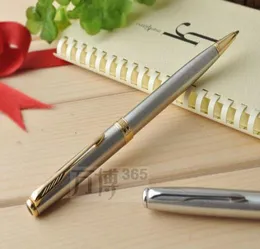 Pallpoint Pen Metal Metal Gold Pens Top Quality School Office Morperies refill 07mm التوقيع