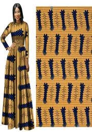 Ankara Afrika Balmumu Baskılar 100 Polyester Kumaş Binta Gerçek Balmumu Yüksek Kaliteli 6 Yard Parti Elbiseleri için Afrika Tissu2327457