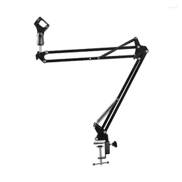 Microphones Microphone Stand With Filter And Mount Pantograph For Mic Bracket Adjustable Suspension Boom Live Broadcast