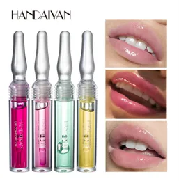 Lustrzane woda wargi glazury glazura przezroczystą szklaną szklaną szminkę Lip olejek 8 kolorów lipgloss nawilżający Makeup9916505