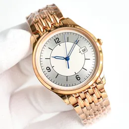 ZF Factory Men Watch Designer Watch 39 mm Calibre 9015 Ruch 18K Rose Gold Stael Stely Strap 1548530 Sapphire Crystal Mirror Luminous Waterproof Watch