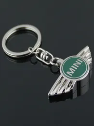 Metalowe logo kluczowe klęski do mini Cooper Car Key Ring Autobots Anioł Wings Brand Sports Mini Symbol Biecian Kluczowe Klasyna 7958543