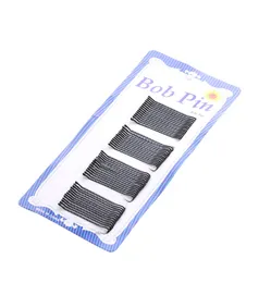 헤어 클립 60pcsset Bobby Pins 보이지 않는 곱슬 곱슬 그립 살롱 바렛 헤어핀 6574756