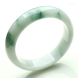 bangle send ear certificate real grade a burma jade women emerald gemstone Jewelry Natural Jadeite Myanmar認定Jadesバングル