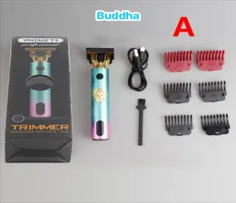 Forbici T9 vintage Forbici elettriche per capelli Snijmachine Professionele Haar Kapper Trimmer per uomo Clipper Scheerapparaat Ba3158482