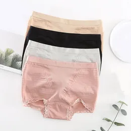 Women's Panties Underpants Sexy Cotton For Women Underwear Stretch Bikini Briefs Lace Trim