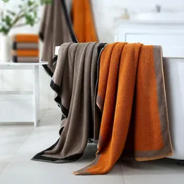 Set di asciugamani 3 pezzi Set di asciugamani da bagno in cotone grigio scuro di grandi dimensioni e spessi Asciugamani da doccia per il viso e le mani per la casa per adulti Bambini toalla de ducha2926