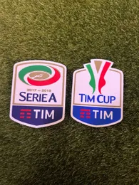 1718 Serie A PatchとTim Cup Soccer Badge