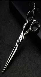 Hair Scissors 55 6070 Inch Professional Hairdressing For Barber Left Handed Special Hairdresser Cutting Thinning Fine7258828