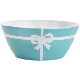 Blue Ceramic Table Seary 5 5 Inch Bowls Disc Breakfast Bow Bone China Dessert Bowl Cereal Sallad Bowl Cerier Eware Good Quality Wedding164h