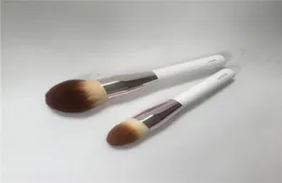 Lamer Powder Brush Foundation Brush Högkvalitativ mjuk hår ansikte Bronzer Contour Brush Beauty Makeup Brushes Blender6266020