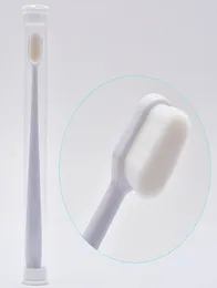 Micro Nano Tandbrush 22000 Flocking Bristles Soft Fiber Wave Brush Effektiv vård för känslig gums3005641
