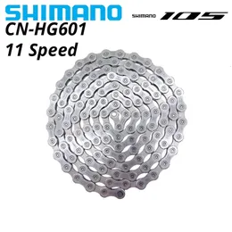 Shimano Deore 105 SLX HG601 HG600 M7000 R7000 11 Speed ​​Mountain Rower Sain CNHG601 MTB Road 5800 łańcuchy 11V 240228