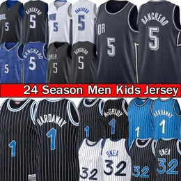 Paolo Banchero Tracy McGrady Basketball Jerseys Penny Hardaway Retro Jersey Mens Orlandos Magics Jersey Black White Youth City Shirt