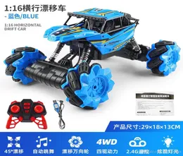Vehicle 360 Boys With Toys Cars Electric Rotation Cool Kids Fourwheel Control Climbing Light Model 24GRC OffRoad Drift Remote 7034713