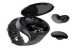 Factory Smart Watch Earphone 2 i 1 med smart armband Portable Headset BT 50 med smartklocka öronsnäckor2217881