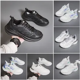 Sapatos novos planos de corrida masculinos macios mulheres caminhadas sola moda branco preto rosa bule esportes confortáveis z2014 gai 38044 295