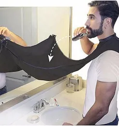 Man Bathroom Apron Male Beard Apron Razor Holder Hair Shave Beard Catcher Waterproof Floral Cloth Household Cleaning Protector1792400