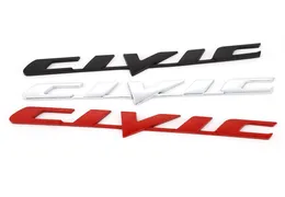 Auto 3D Metall Emblem Abzeichen Aufkleber für Honda Civic Auto Hinten Schwanz Trunk Brief Logo Aufkleber Aufkleber Auto9011804