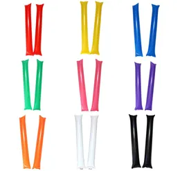 60cm Inflatable cheering stick toys Noise maker Colorful Cheers bar Fuel rod party supplies inflatable cheer sticks9470569