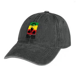 Berets Haile Selassie Lion of Judah Jah Rastafari Cowboy Hat Hood Hood Beach Kids Men's Baseball Women’s