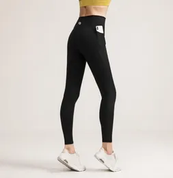 Günstiger Verkauf, schwarze Designer-Leggings für Damen von High Active, Yogahose, sportliche Outdoor-Bekleidung für Damen, große Größe 2760235