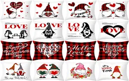 4545cm Cartoon Valentine039S Day Decorative Pillow Case Cushion Cover Pudowcase SOFA POLYESTER CULDOWOver Home Decoration WH4952131